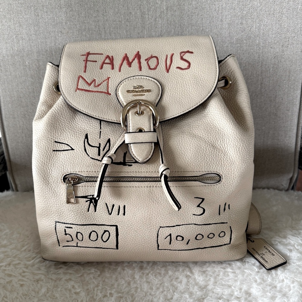 Coach X Jean Michel Basquiat Kleo Backpack